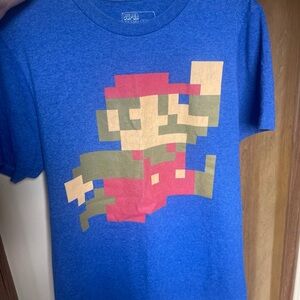 2013 Nintendo Super Mario Blue T-Shirt